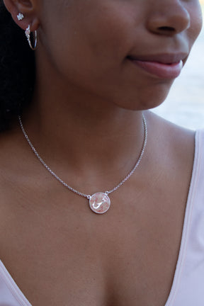 Bermuda ~  Coin Inline Necklace