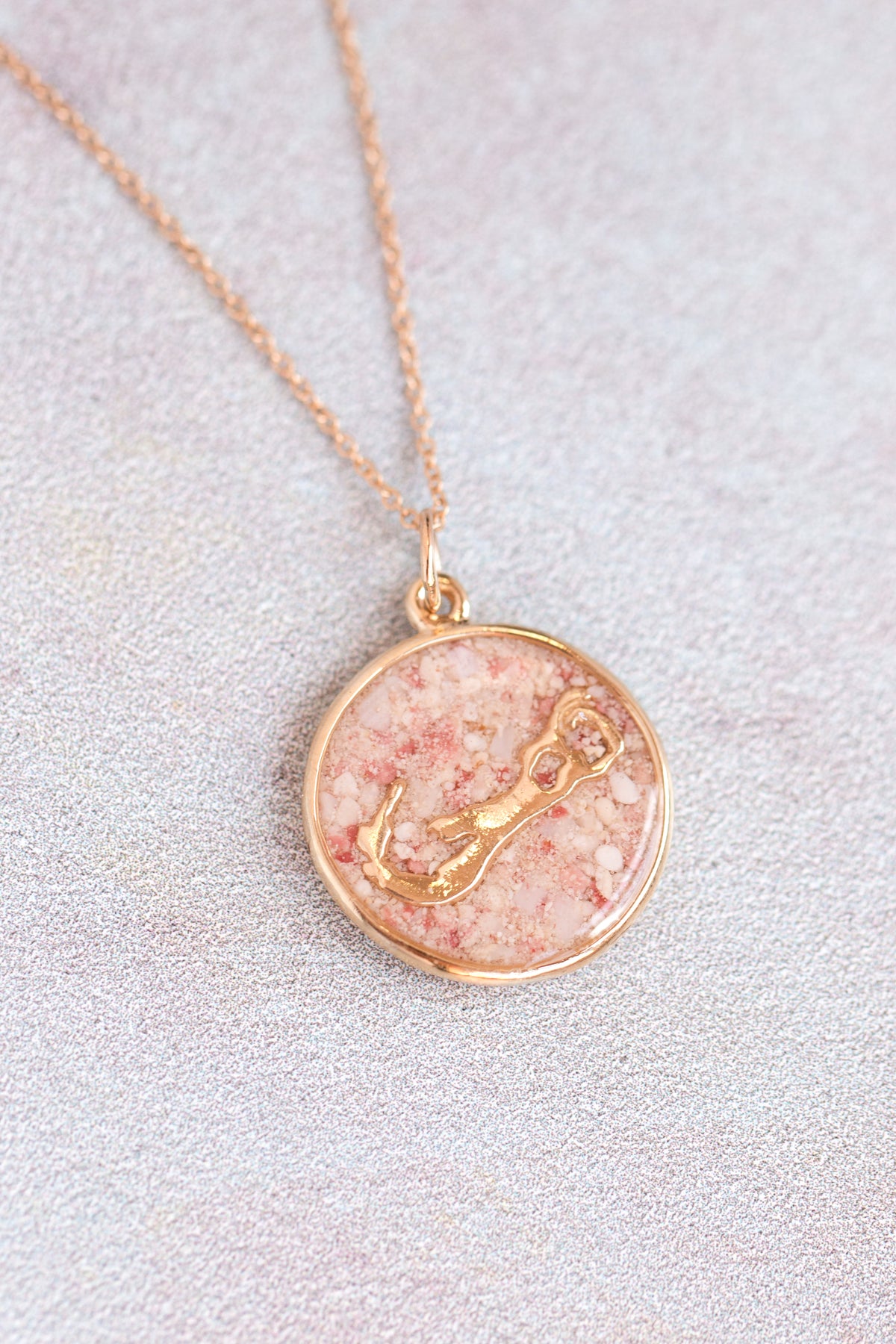 Bermuda ~  Coin Pendant in Gold