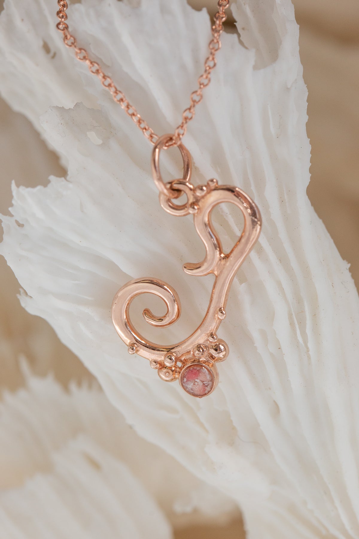 Bermuda ~ Small Pendant in Gold