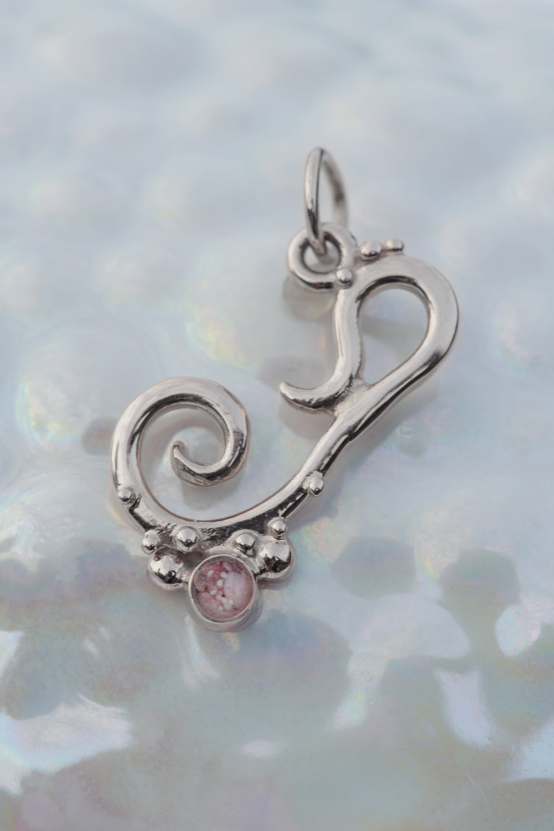 Bermuda ~ Small Pendant in Gold - Alexandra Mosher Studio Jewellery