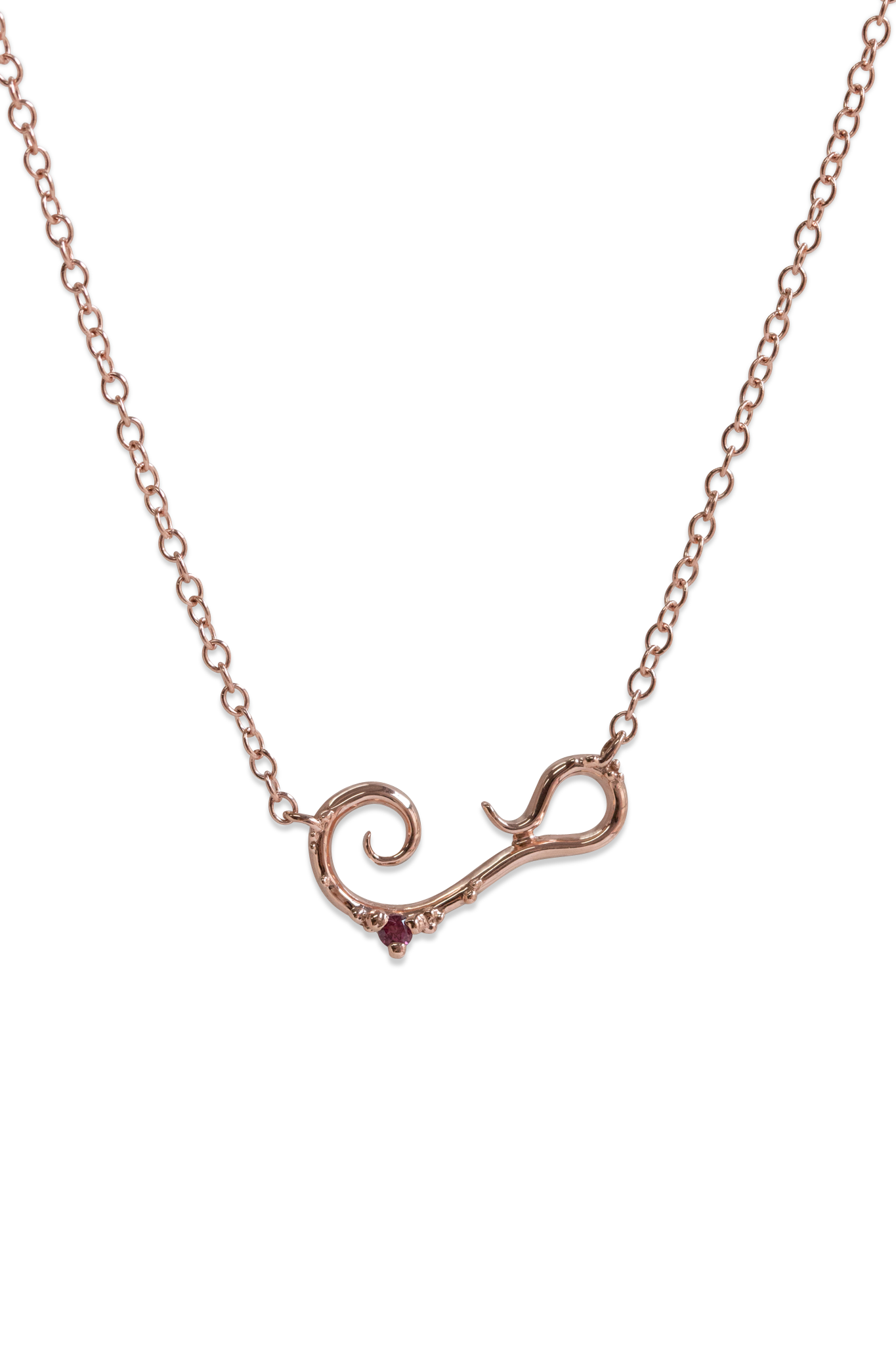 Bermuda ~ Birthstone Necklace in Gold - Alexandra Mosher Studio Jewellery