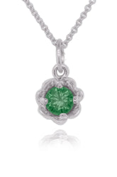Barnacles ~ 5mm 14KW Emerald Pendant