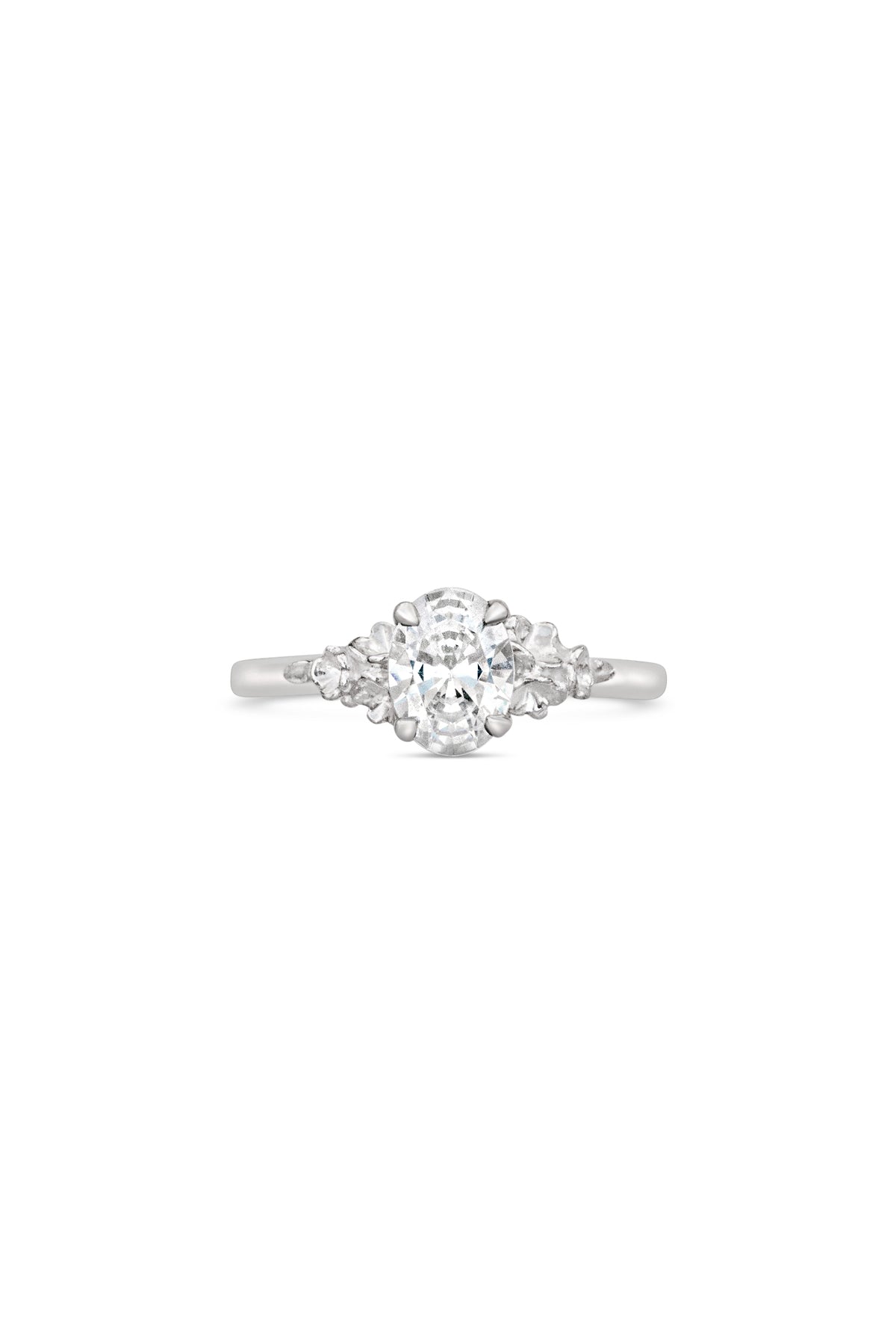 Engagement Rings ~ Barnacle 4 Prong Oval Ring