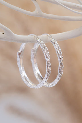 Hoops ~ Cedar Sprig Large