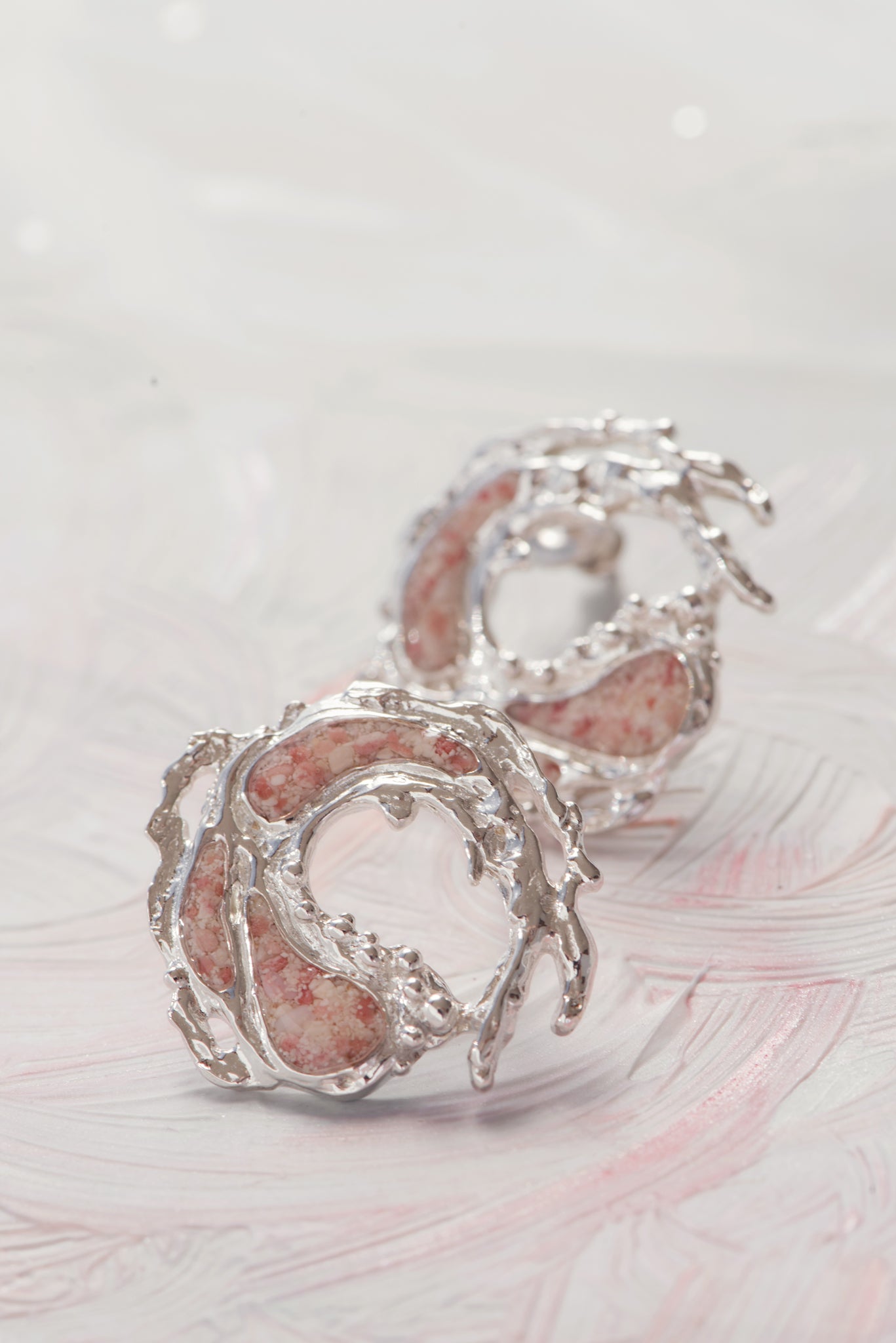 Impasto ~ Breakthrough (Small) Stud Earrings