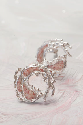 Impasto ~ Breakthrough (Small) Stud Earrings