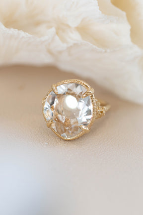 Custom Design ~ Quartz Barnacle Accent Ring