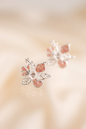 Shell ~ The Silver Shells Studs