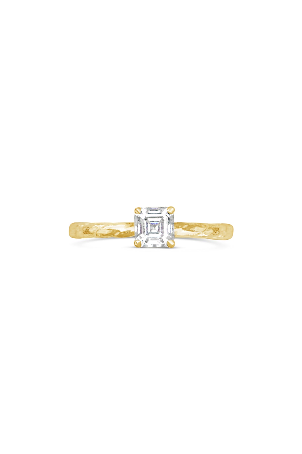 Engagement Rings ~ Kite String 4 Prong Ascher Ring