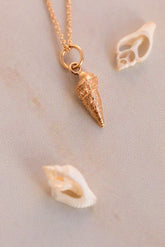 One of a Kind ~ Cerith Pendant in Gold