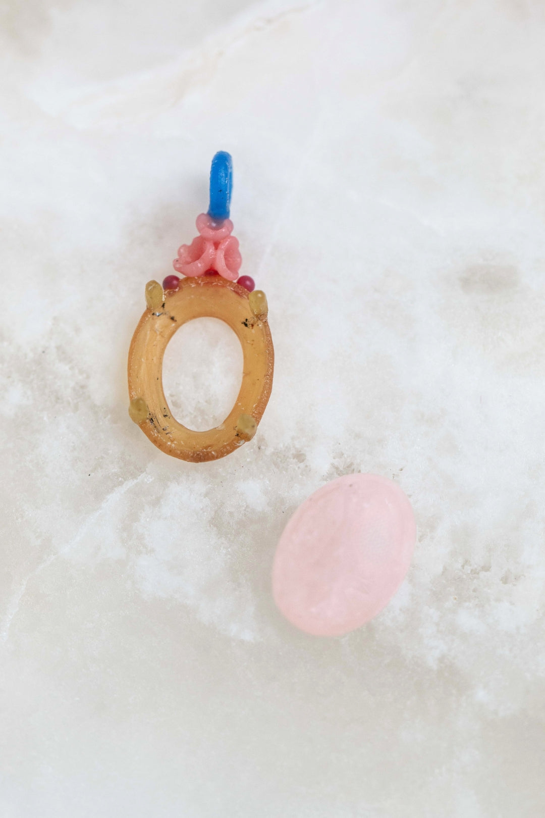 Morganite Barnacle Pendant