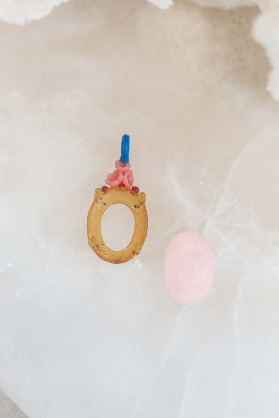 Morganite Barnacle Pendant