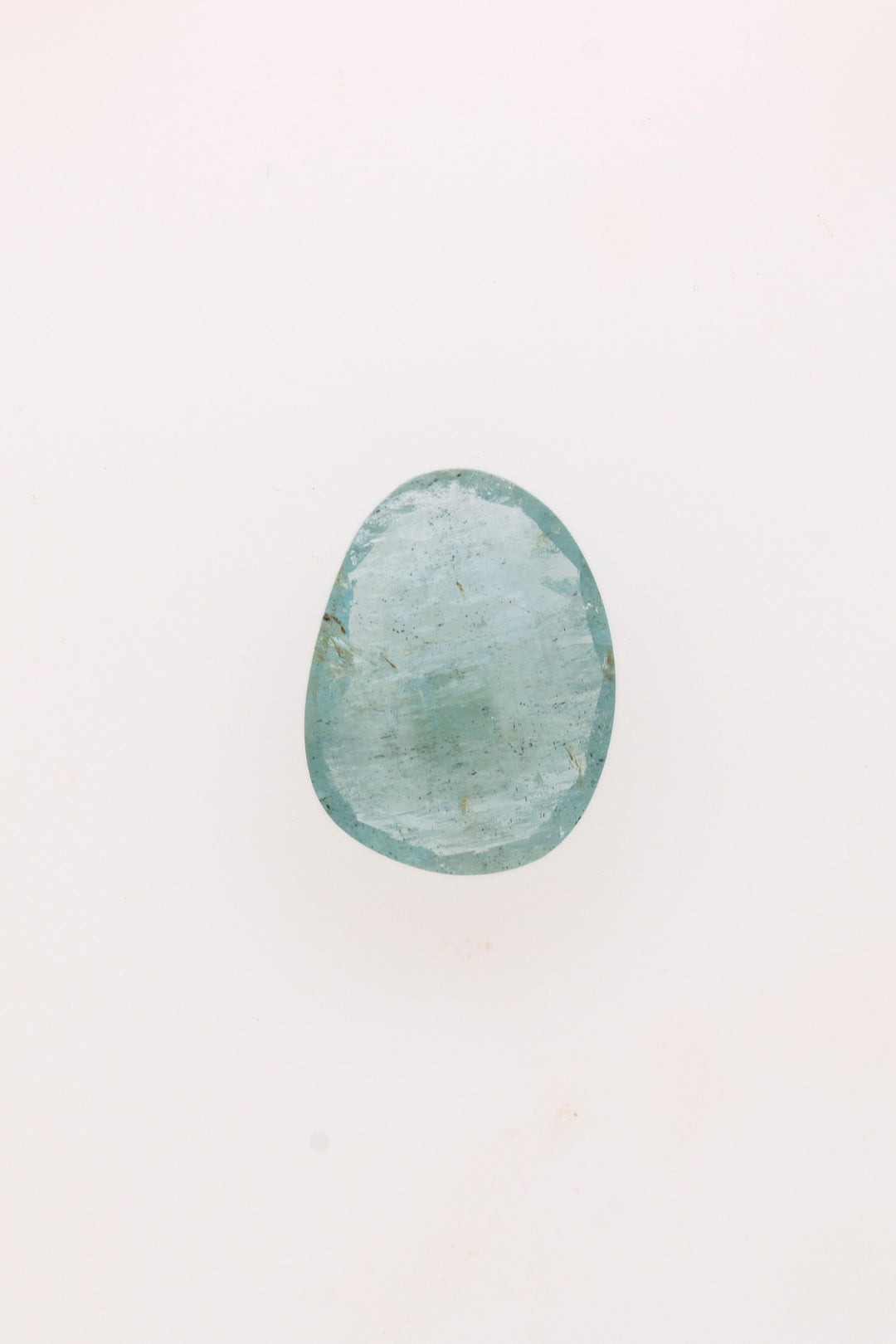 Moss Aquamarine Barnacle Ring