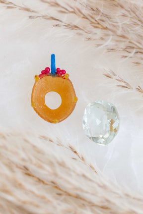 Green Amethyst Caviar Pendant