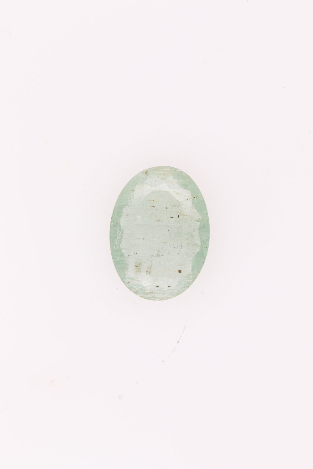 Moss Aquamarine Small Caviar Pendant