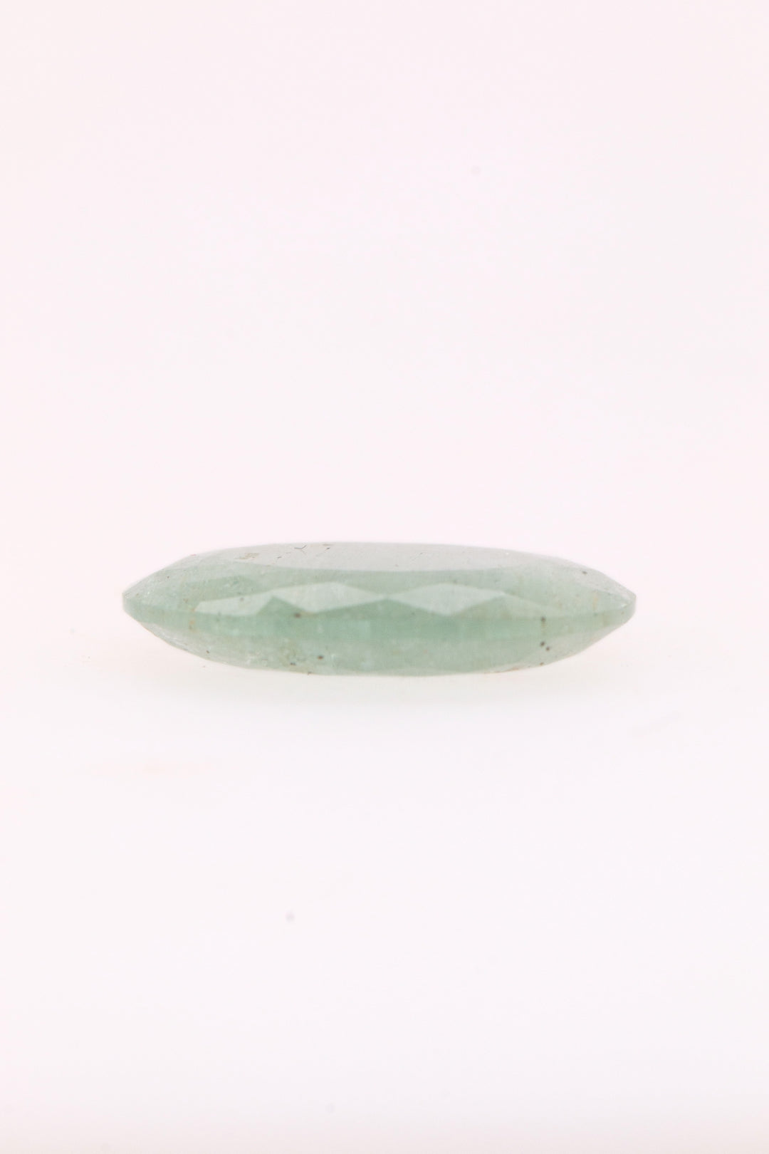 Moss Aquamarine Small Caviar Pendant