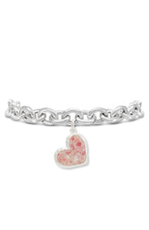 Reef ~ Heart Chunky Chain Bracelet