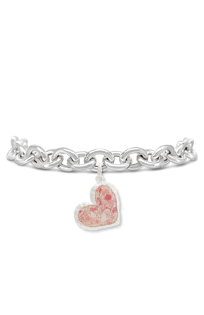 Reef ~ Heart Chunky Chain Bracelet