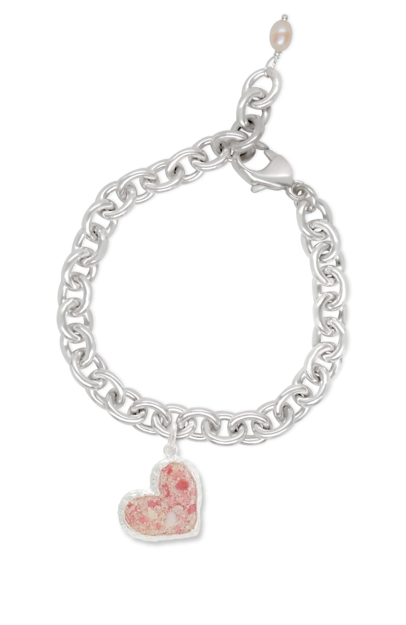 Reef ~ Heart Chunky Chain Bracelet