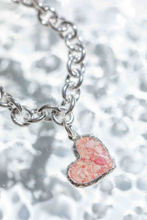Reef ~ Heart Chunky Chain Bracelet