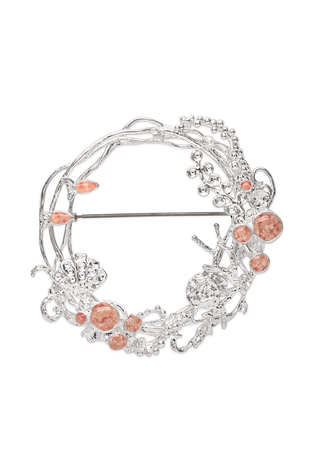 Reef ~ Wreath Brooch