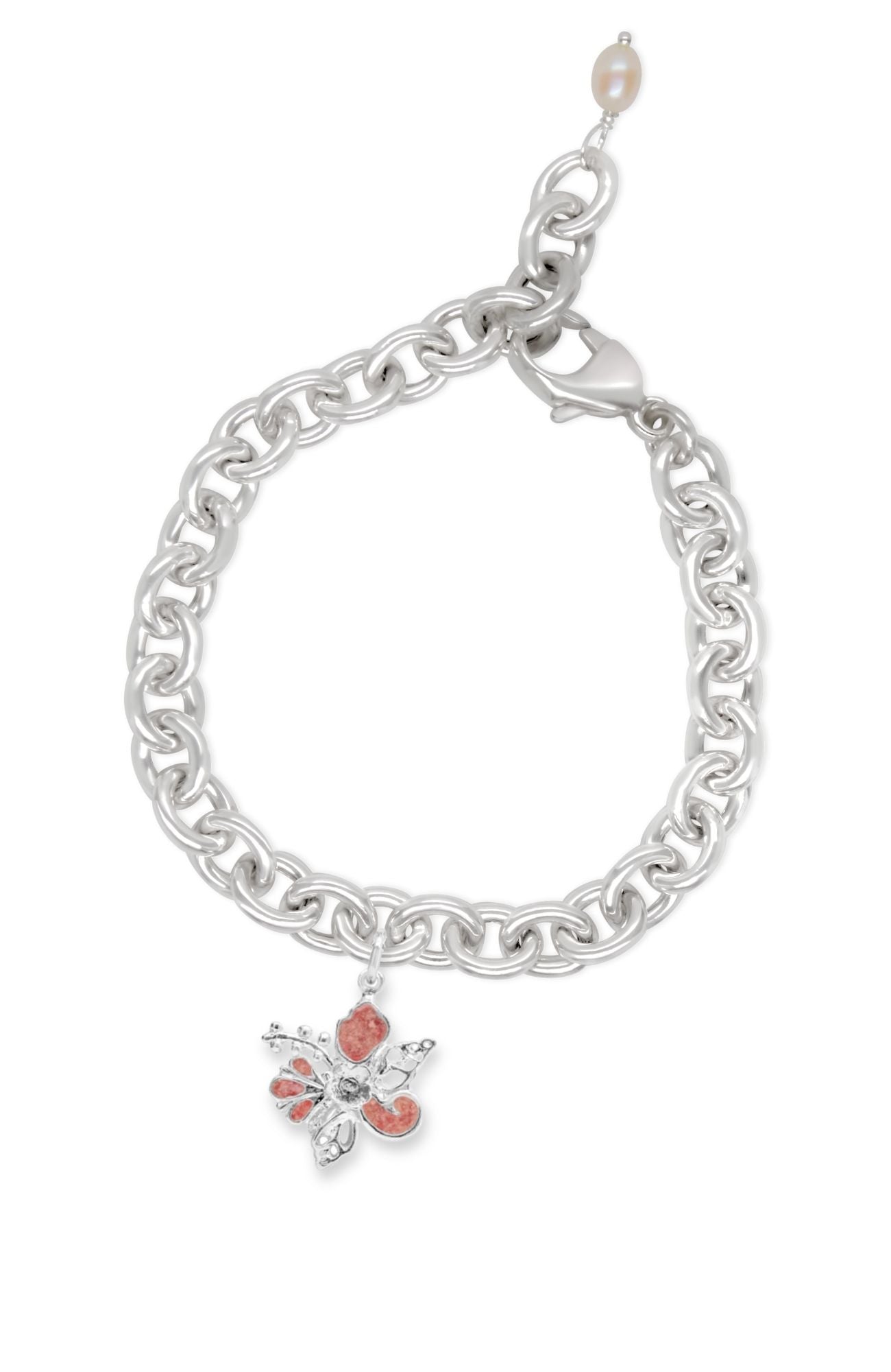Shell ~ The Silver Shells Chunky Bracelet