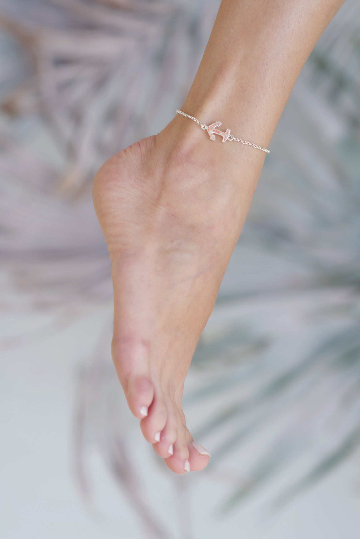 Nautical ~ Anchor (Small) Inline Anklet