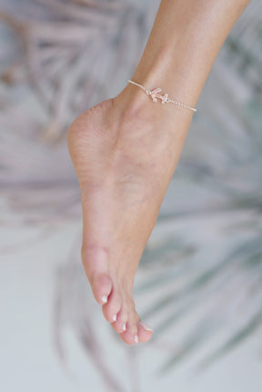 Nautical ~ Anchor (Small) Inline Anklet