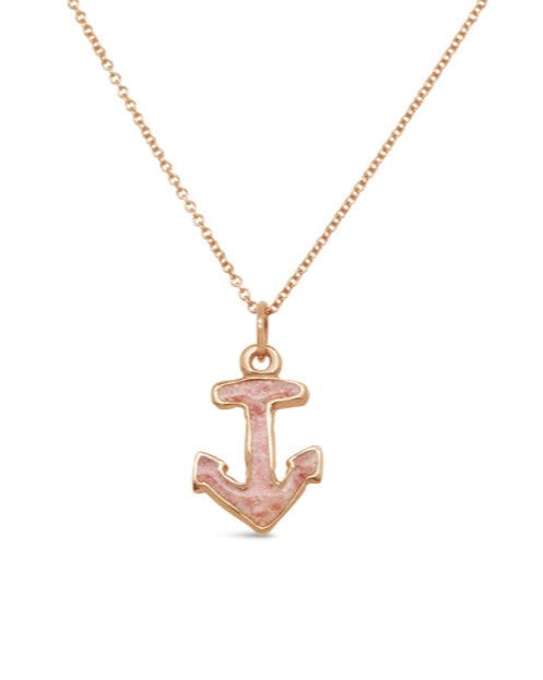 Nautical ~ Anchor (Small) Pendant in Gold