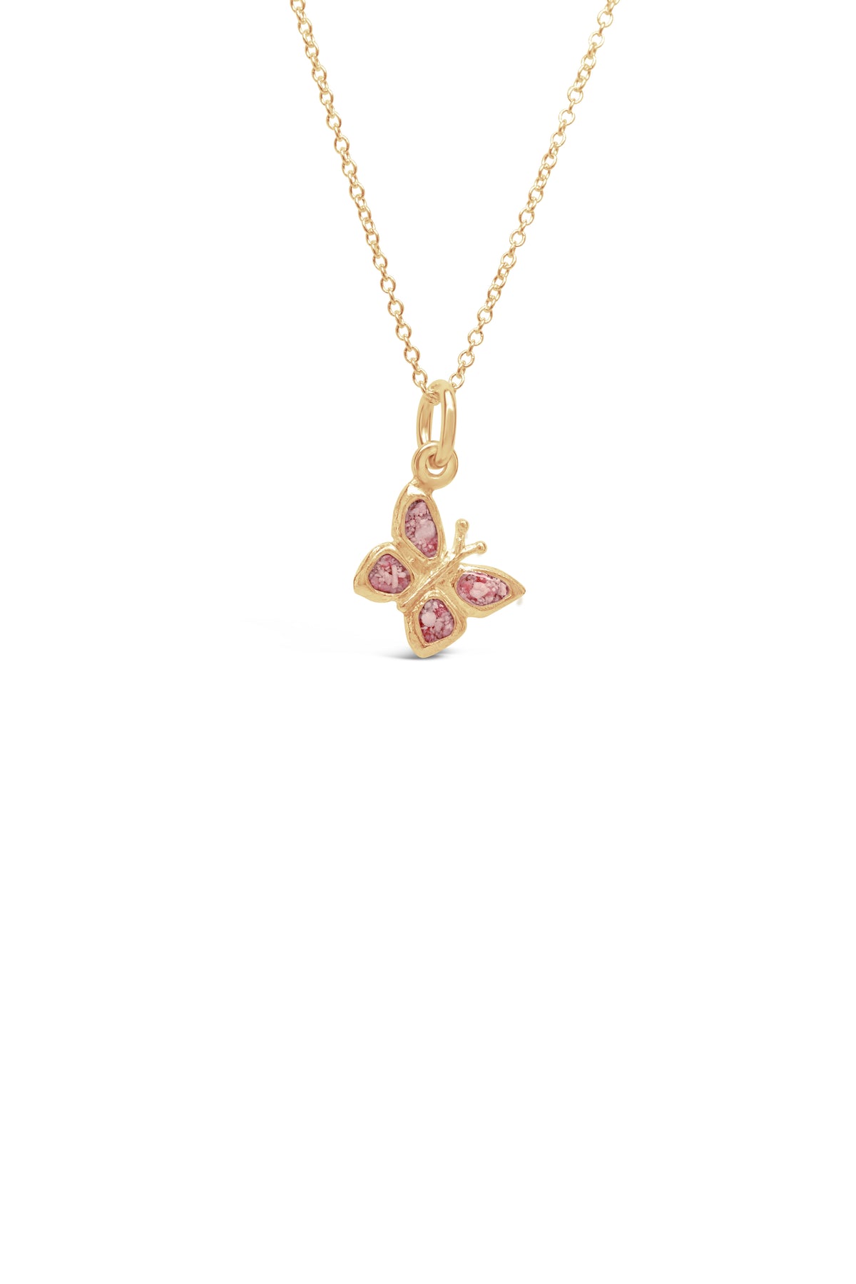 Splash ~ Butterfly (Mini) Pendant in Gold