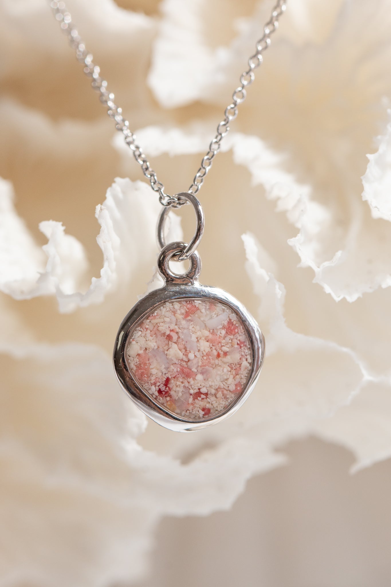 Splash ~ Circle (Large) Pendant in Gold