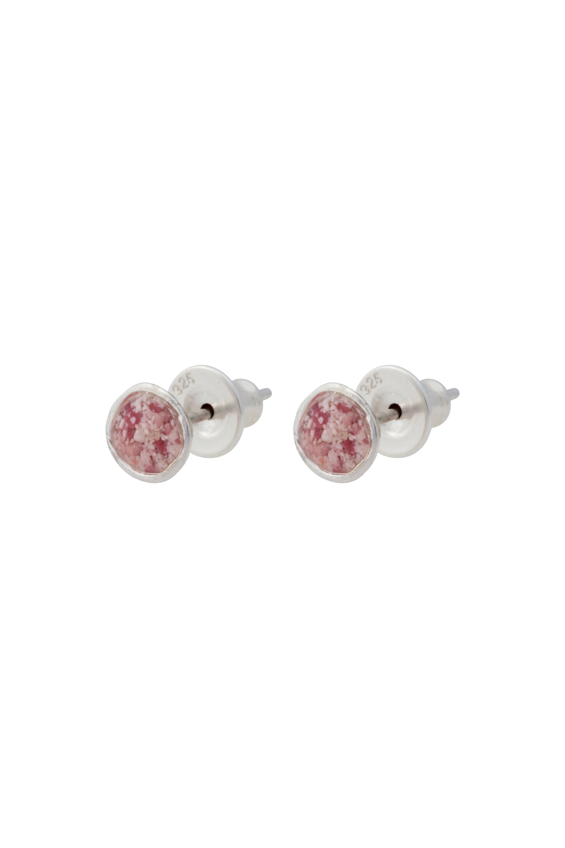 Splash ~ Circle (Small) Stud Earrings - Alexandra Mosher Studio Jewellery