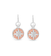Compass Rose ~ Dangle Earrings