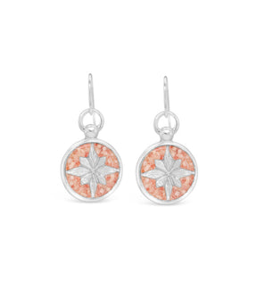 Compass Rose ~ Dangle Earrings