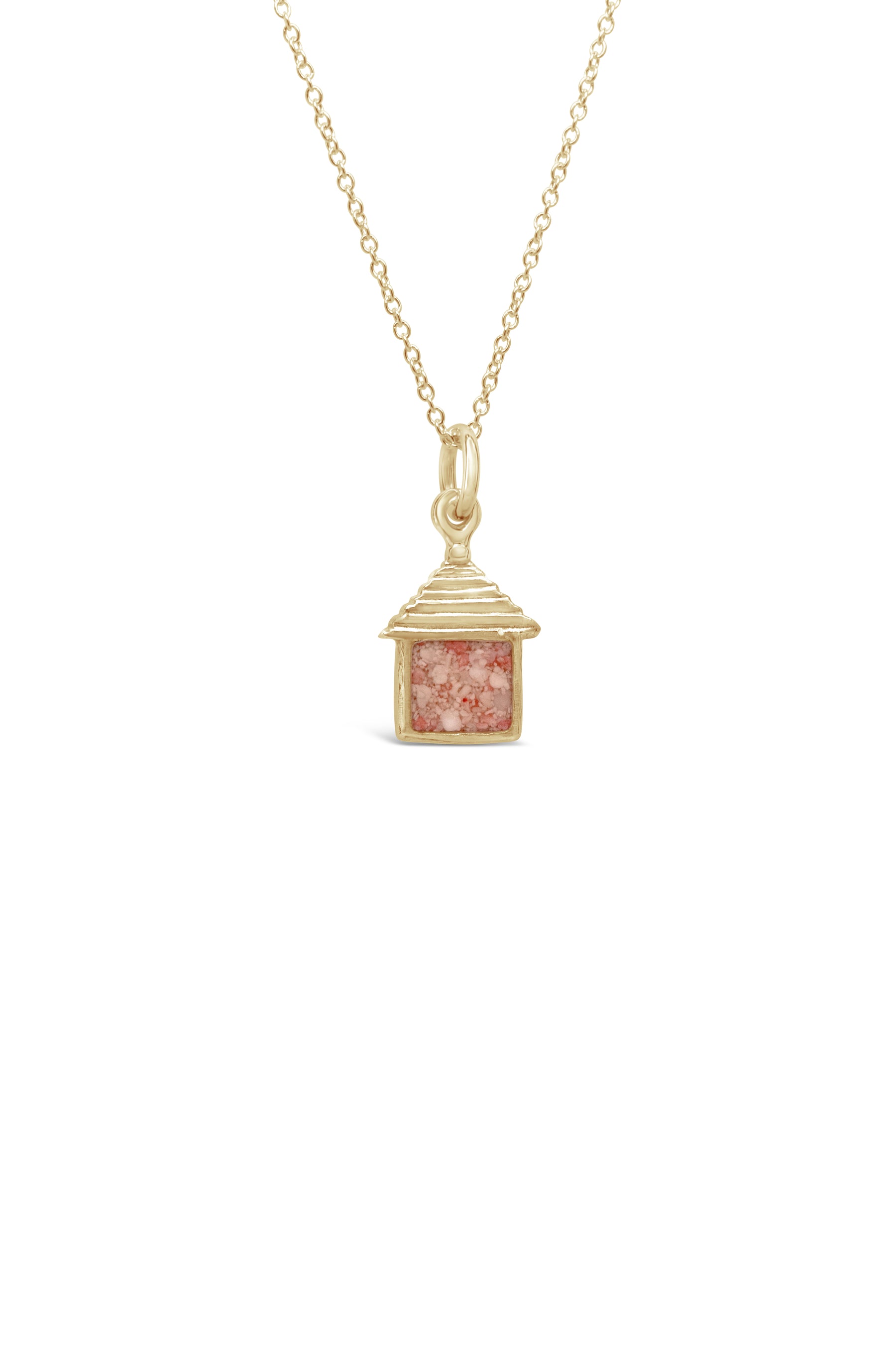 Splash ~ Cottage (Mini) Pendant in Gold