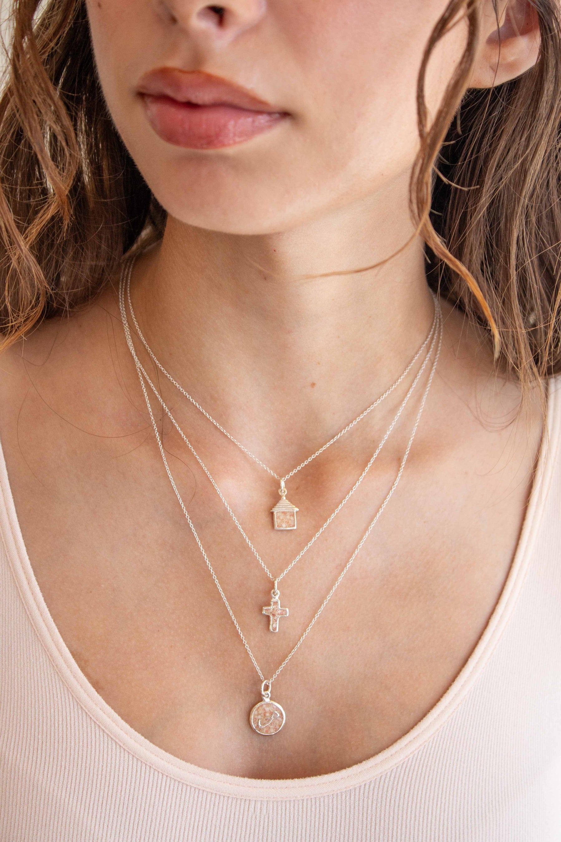Splash ~ Cross (Mini) Pendant
