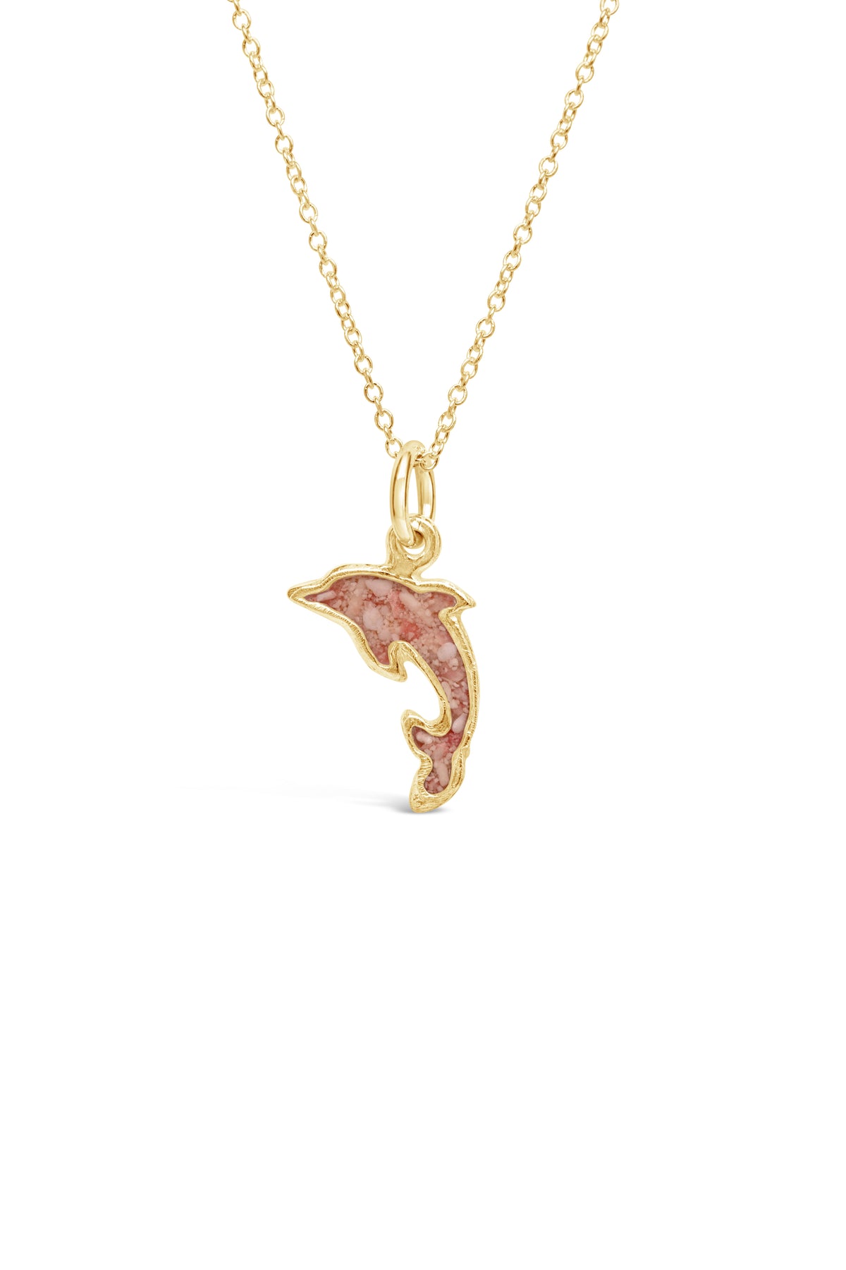 Splash ~ Dolphin (Mini) Pendant in Gold
