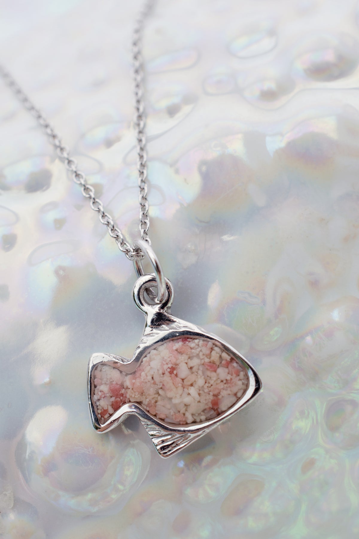 Friends ~ Angelfish Pendant in Gold