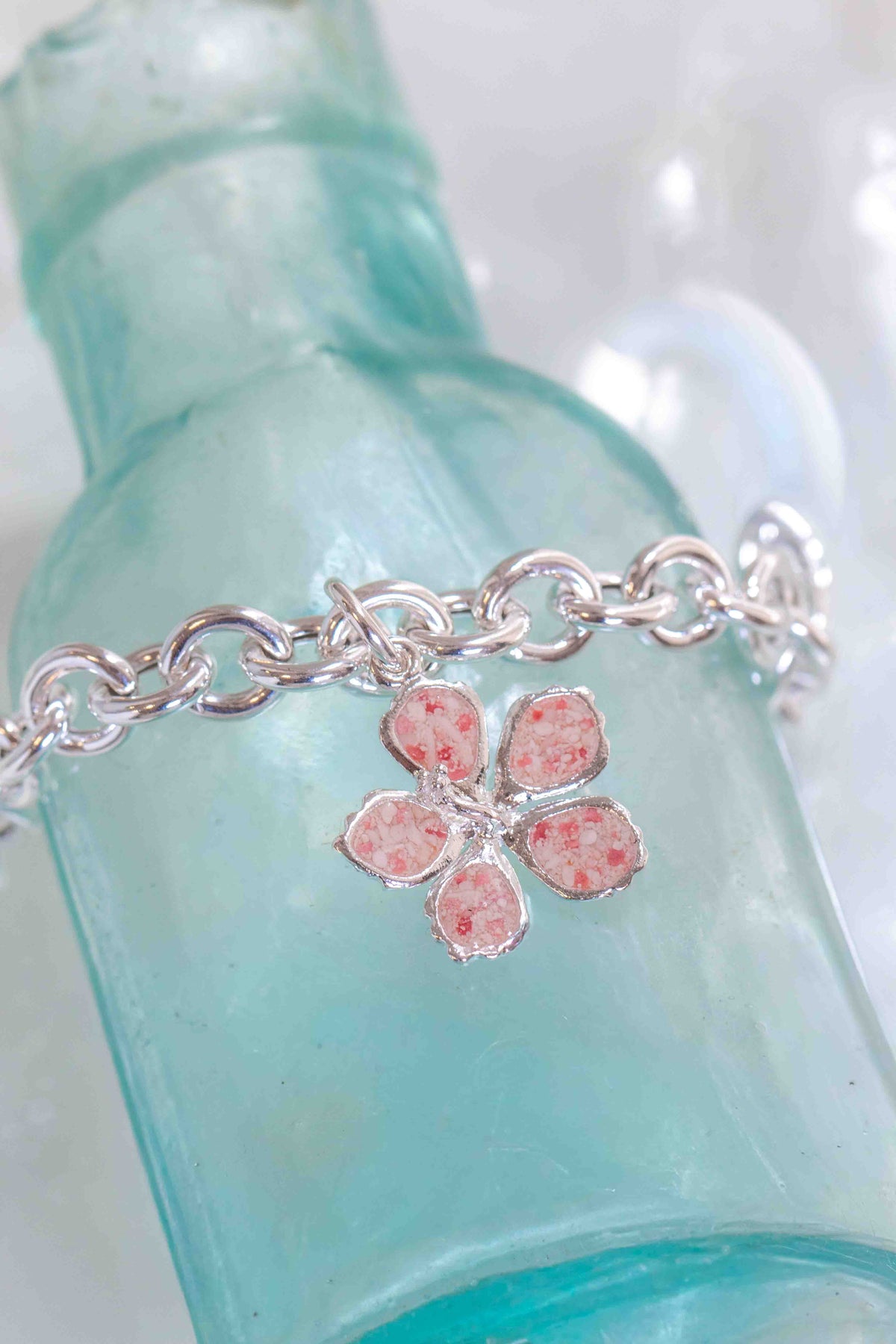 Hibiscus Medium ~ Chunky Bracelet