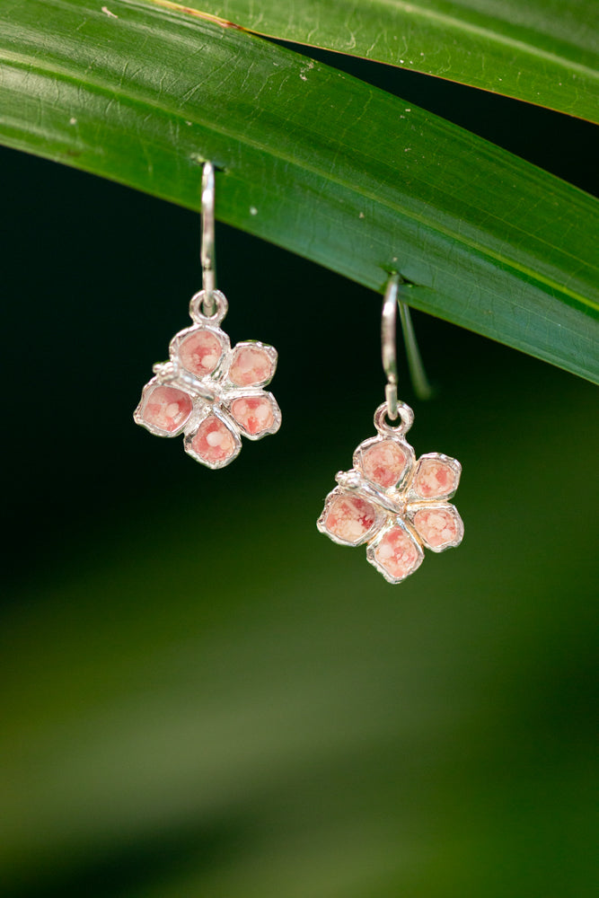 Hibiscus (Small) Dangle Earrings