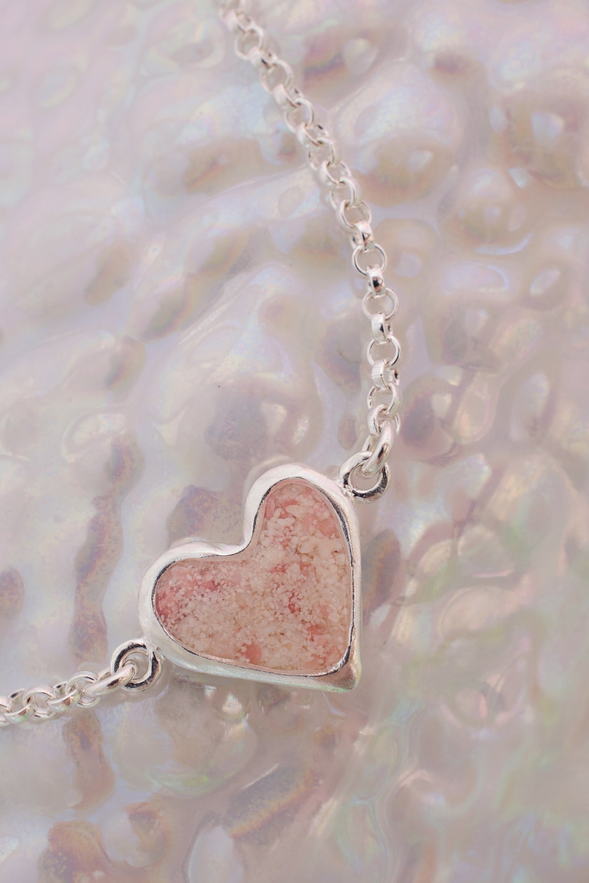 Splash ~ Heart (Juliet) Inline Anklet
