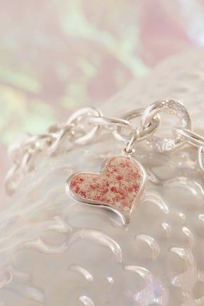 Splash ~ Heart (Squiffy) Chunky Chain Bracelet