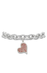 Squiffy Heart Chunky Bracelet