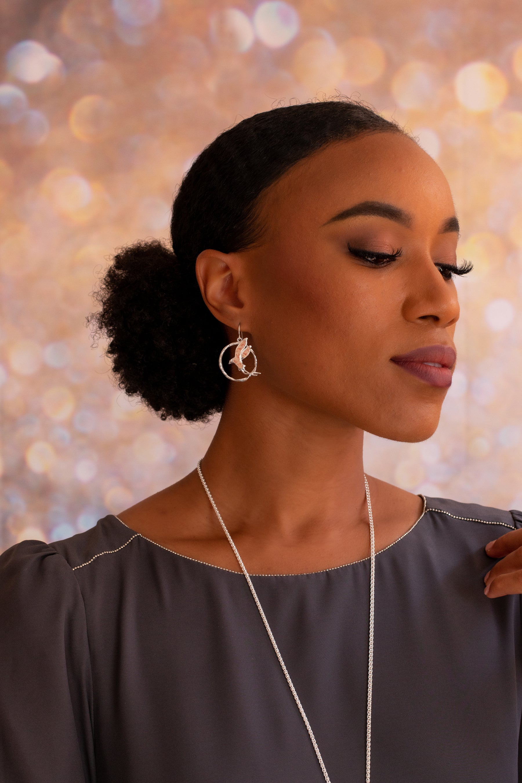 Longtail ~ The Longtail in Flight Dangle Earrings