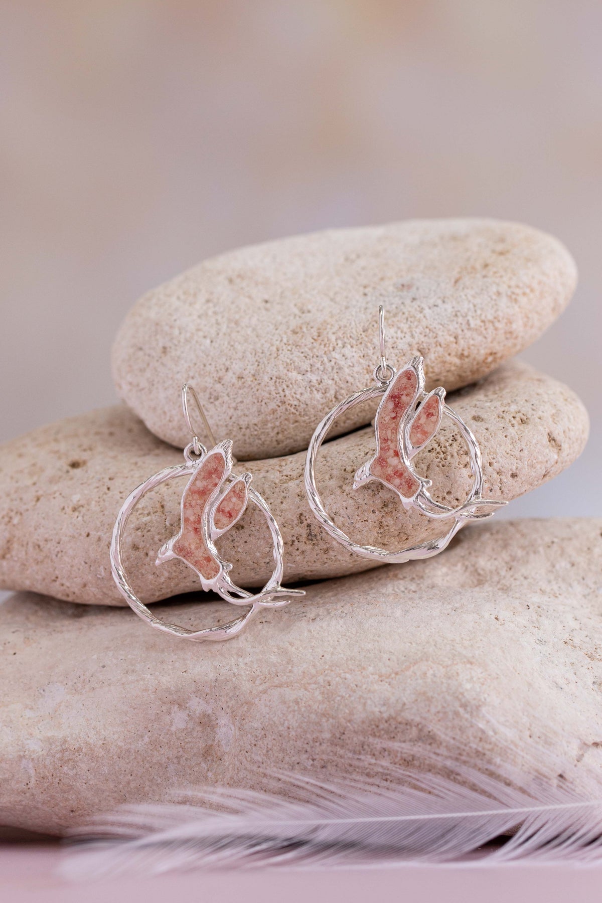 Longtail ~ The Longtail in Flight Dangle Earrings