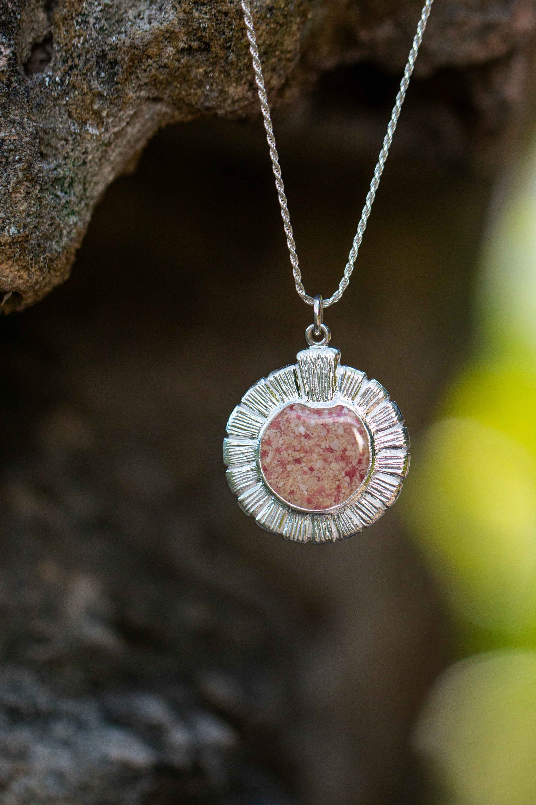 Bermuda Moongate ~ Large Pendant