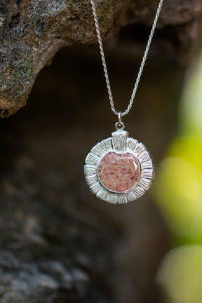 Bermuda Moongate ~ Large Pendant