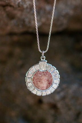 Bermuda Moongate ~ Large Pendant