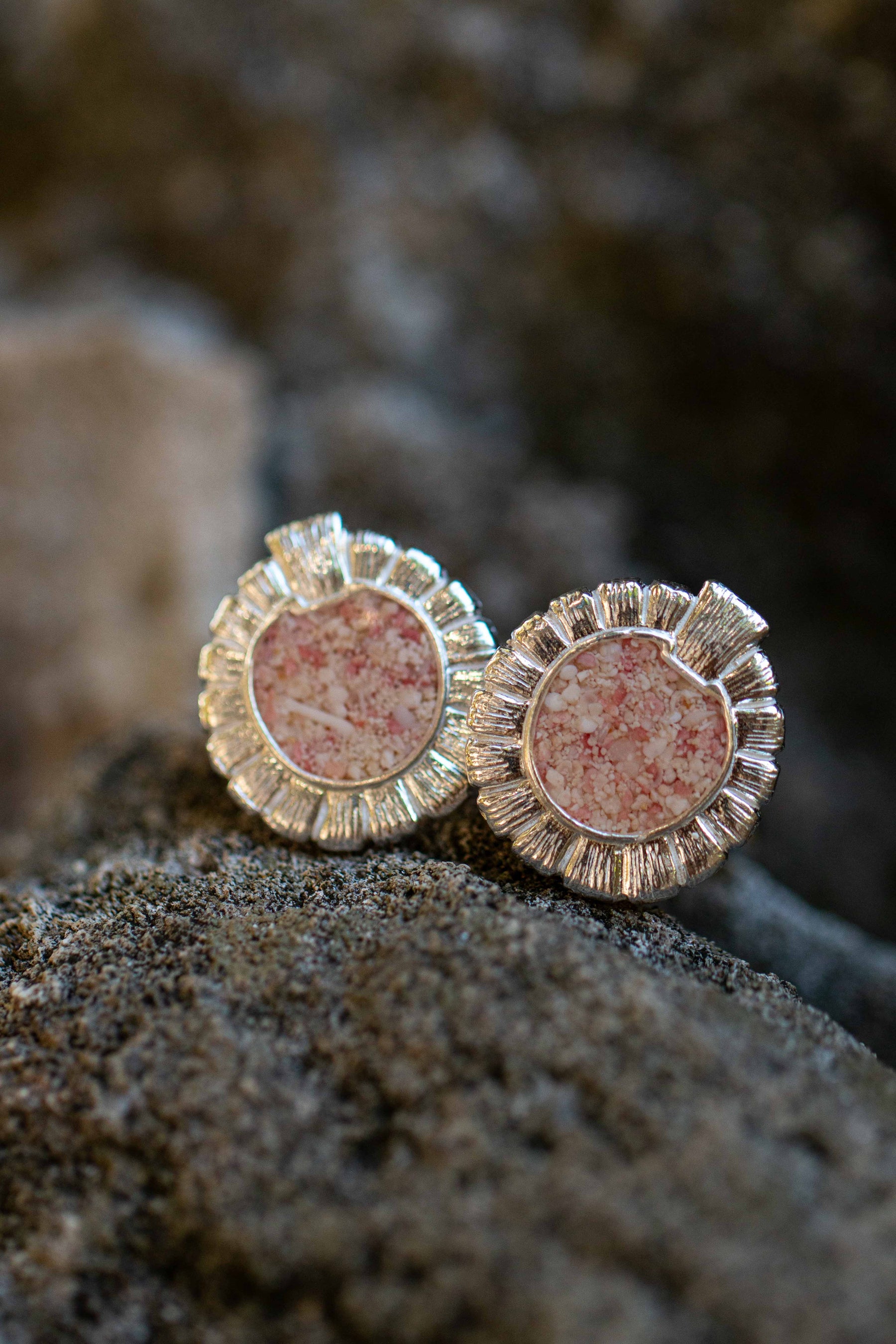 Bermuda Moongate ~ Medium Cufflinks
