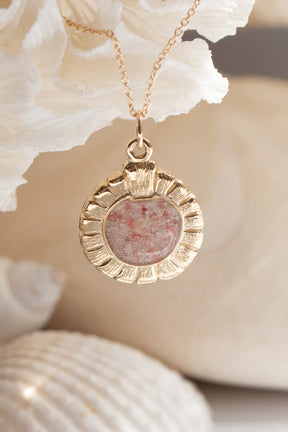 Icons ~ Bermuda Moongate Pendant in Gold - Alexandra Mosher Studio Jewellery